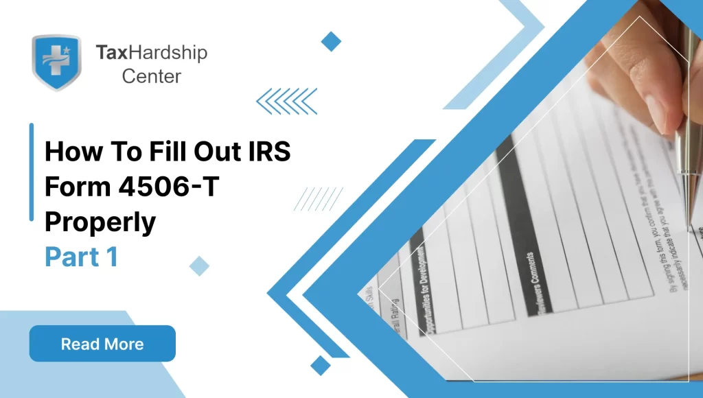 How to Fill Out IRS Form 4506-T Properly Part 1